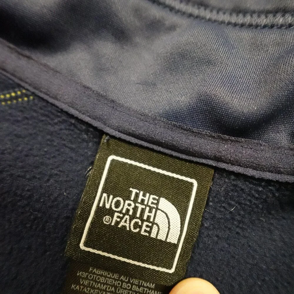 The North Face 1/4 Zip Fleece-Lined Performance Pullover – Men's Size Large Navy